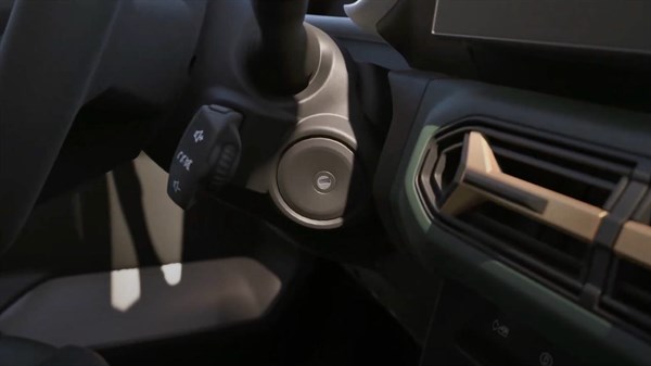 Vehicle start-up - driving mode selector - Dacia Spring