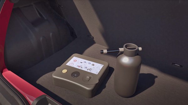 Tyre inflation kit - Dacia Spring