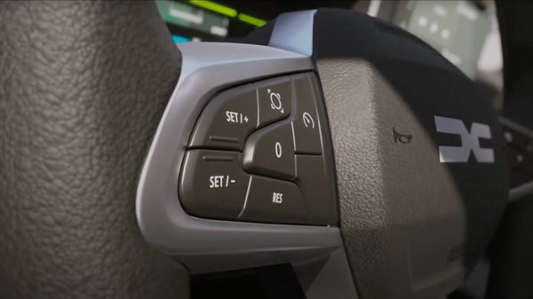 Dacia Spring - Speed limiter