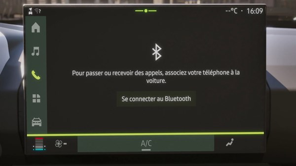 Smartphone connectivity (Bluetooth) - Dacia Spring