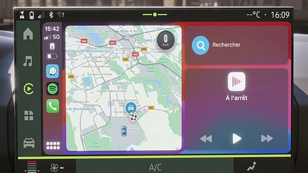 Smartphone mirroring - Dacia Spring