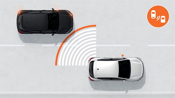 Using the blind spot warning Sandero & Sandero Stepway