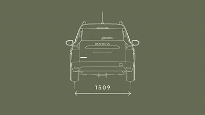 New Jogger rear dimensions