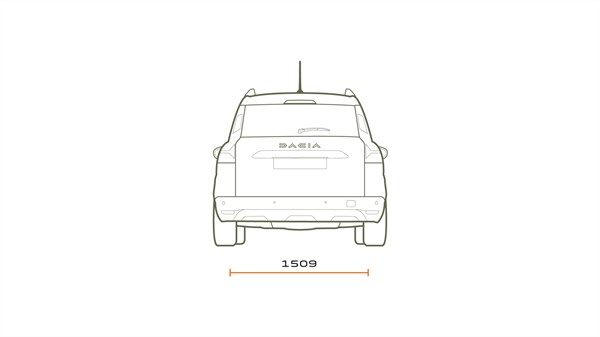 Dimensions - Dacia Jogger 5-seater