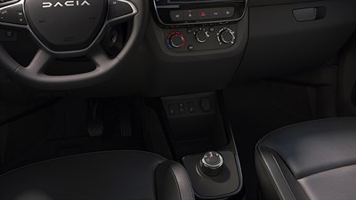 Nouvelle Dacia Spring rangements