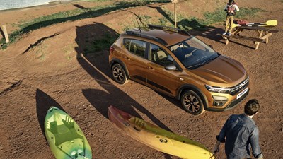High ground clearance - Sandero Stepway
